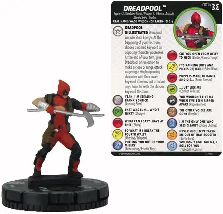 Dreadpool #001b Deadpool and X-Force Booster Set Marvel