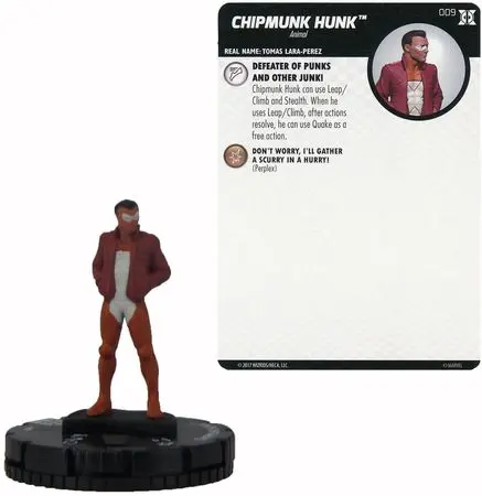 Chipmunk Hunk #009 Deadpool and X-Force Booster Set Marvel